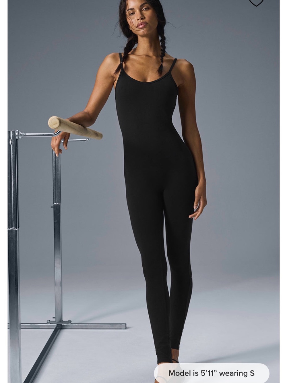 ALO Yoga Black Jumpsuit Like New